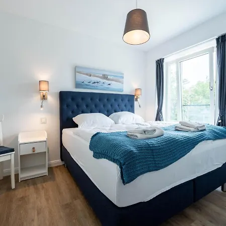 Duenenresidenz Prora - Mit 2 Schlafzimmern Und Balkon B3-2-3 * Binz