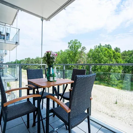 Duenenresidenz Prora - Mit 2 Schlafzimmern Und Balkon B3-2-3 Binz